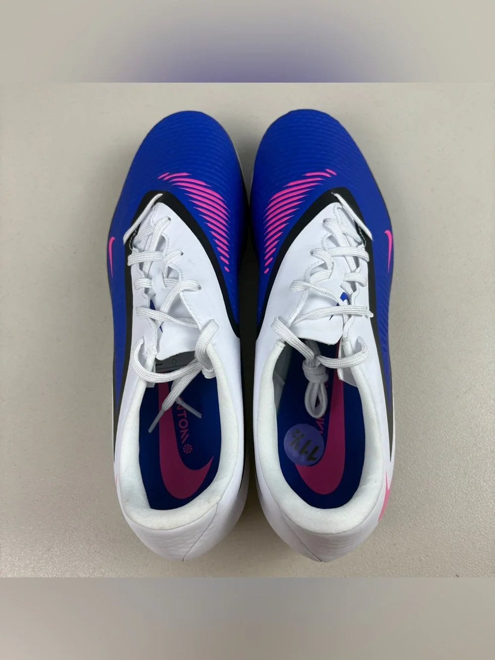 Nike Phantom 6 Low Academy TF Soccer Shoes Racer Blue HQ2325-446 Men’s Sz 11.5